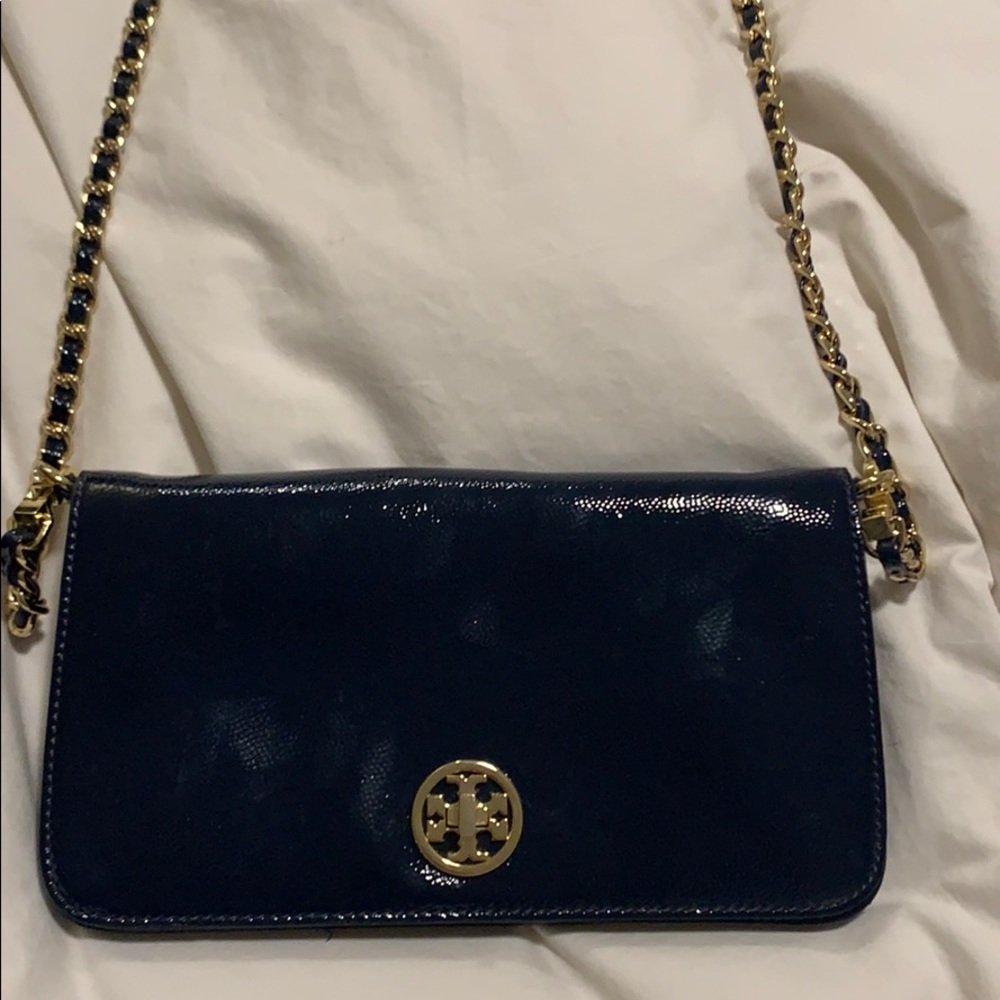 Tory Burch navy Cross body bag